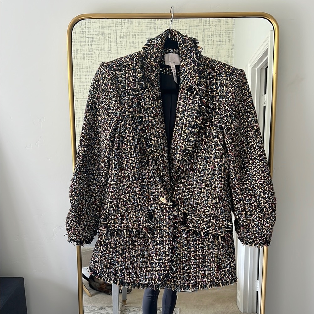Cinq a Sept Khloe Confetti Tweed Jacket